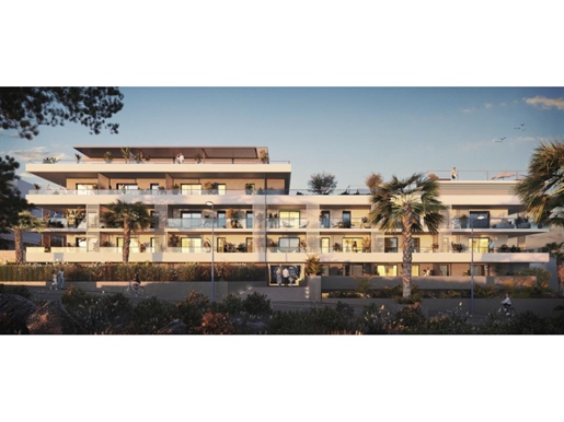 Villeneuve Loubet - Bright 2 Bedroom Apartment 60,38 sqm in Future Residence with Swimming Pool