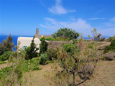 Kea, bella casa con vista sul mare