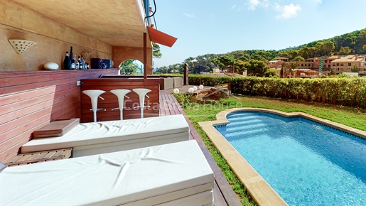 Casa de ensueño en la playa Sa Riera de Begur: cerca del mar, con piscina y espacios para disfrutar