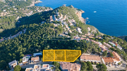 Exclusive plot for sale in Begur La Borna for a luxury house with sea views