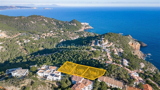 Exclusive plot for sale in Begur La Borna for a luxury house with sea views