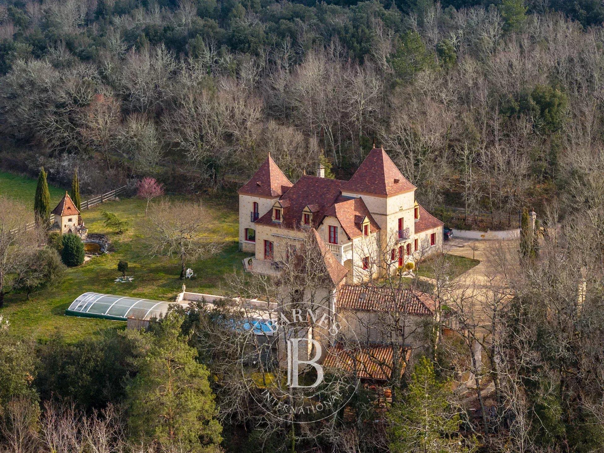 Périgord noir, Beynac – Exceptional Property – Stunning View of Château des Milandes
