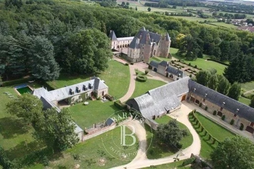 Sologne - Exceptionnal 15th century listed chateau - 44 acres of land