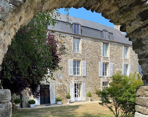 Calvados - 18th century stone house with swimming pool