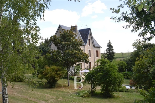 Zuid-Vienne - Maison de maître XIXe - Land van 3,2 ha met bijgebouwen en zwembad