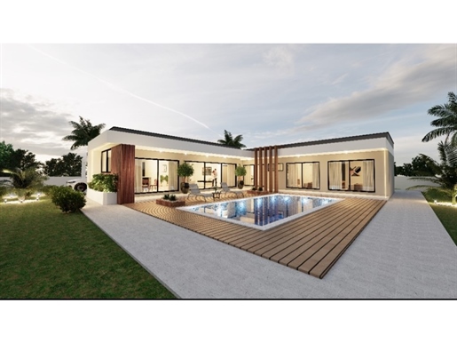 Superbe villa neuve avec 4 suites, piscine sur terrain de 800m2