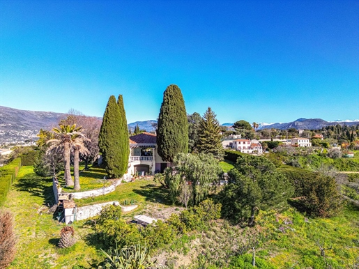 Villa Nice Cremat Vue Panoramique Mer Et Montagne