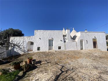 Farmhouse with Trulli panoramic view