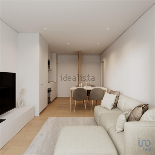 Appartement T2 à Porto de 60,00 m²