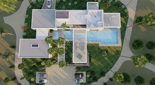 4 ha ou Terrain près de Vale do Lobo avec projet de grande maison avec piscine, à vendre Algarve