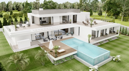 Amazing contemporary villa with pool for sale in Carvoeiro, Algarve