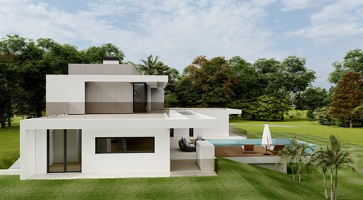 Amazing contemporary villa with pool for sale in Carvoeiro, Algarve