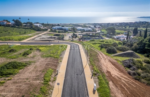 Large building plots with open sea views for sale in Lagos, Algarve