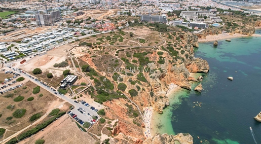Grondstuk aan het water met prachtig uitzicht op zee te koop in Lagos, Algarve