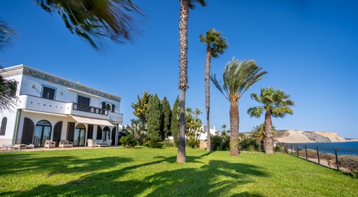 One of a kind sea front villa for sale in Luz, Algarve