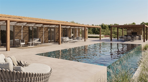 Carvoeiro projet de villa moderne à la campagne à vendre sur grand terrain avec intimité