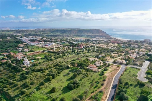 Building plot with approved architects project for sale in Praia da Luz, Algarve