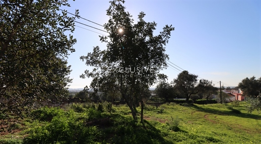 Large construction plot with sea view for sale Central Algarve