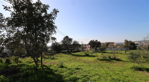 Large construction plot with sea view for sale Central Algarve