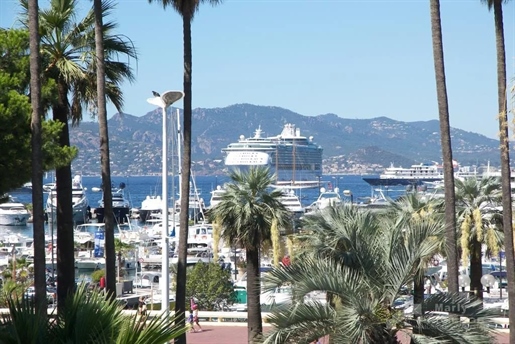 Sea view apartment in Cannes Croisette