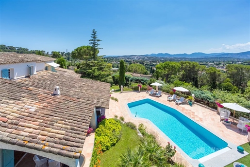 Mougins Closed Domain - Panoramic and Old Village View
