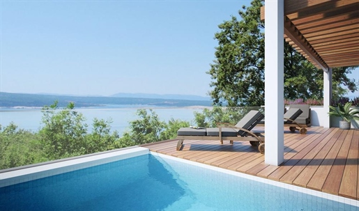 Last luxury apartment in modern residence in Crikvenica with amazing sea views