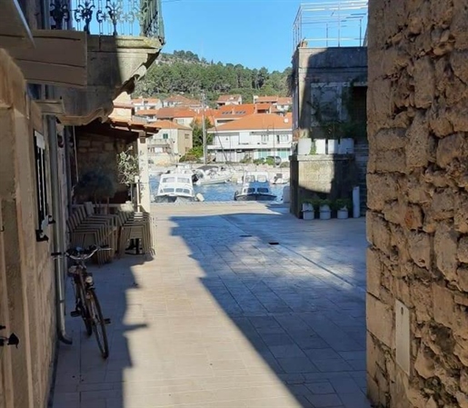 Renovated stone house in the centre of Stari Grad, on Hvar island, just 30 meters from the sea