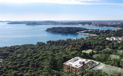 Unique 5 residence with swimming pool in Rovinj with postcard views, 1st row to the sea across the p