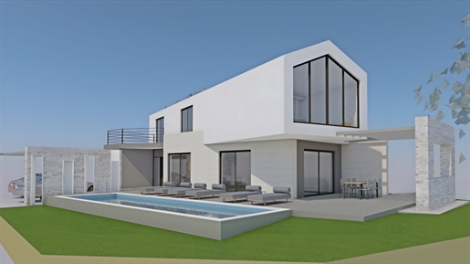 Дом с привлекательным дизайном и бассейном в районе Пореча