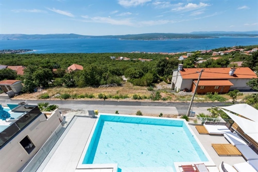 Modern villa with panoramic sea view in Crikvenica!