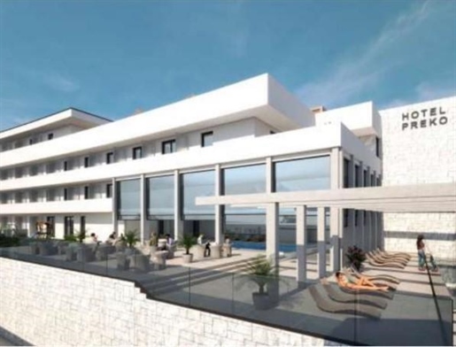 Project of hotel of 65 rooms on Ugljan island by marina