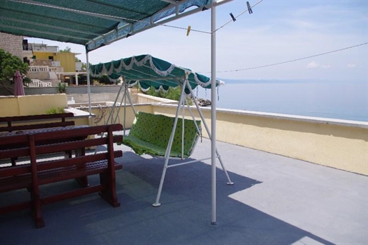 First line apart-house for sale on Makarska riviera
