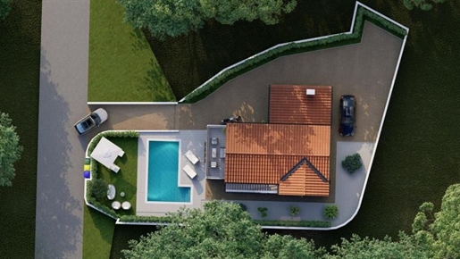 Moderne mediterrane Villa mit Swimmingpool