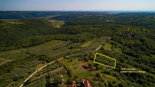 Advantageous urban land for sale in Krasici-Buje