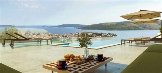Wonderful off-plan villa with swimming pool of perfect locaiton in Seget Vranjica