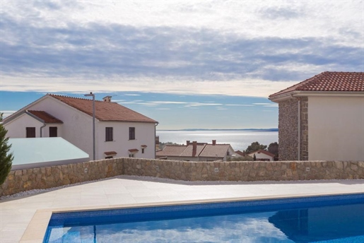 Impressive modern villa in Krk with breathtaking sea views