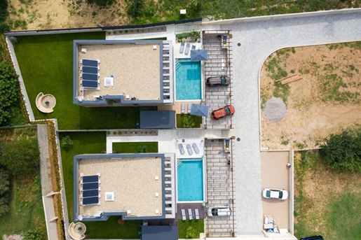 Urban villa in loft style with swimming pool in Baska on Krk