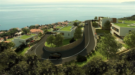 Land plot for 6 luxury villas construction with project and building permit