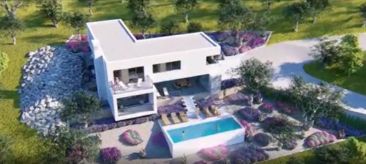 New villa under construction on Omis riviera