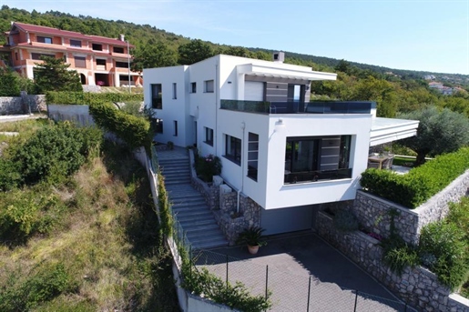 Super-Modern villa in Glavani, Kostrena with amazing sea views