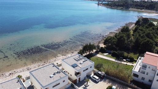 Modern villa first row to the sea near Zadar - new contemporary beauty!