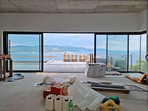 An impressive villa with a sensational view in Rabac area - already built!