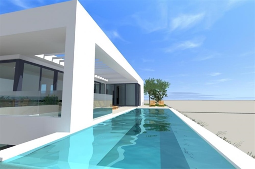 Fantastische moderne Villa im Bau auf der Halbinsel Krk