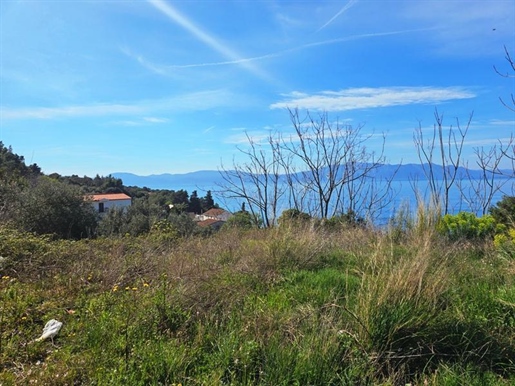 Rare land plot for sale on the 2d row from the sea on Makarska riviera