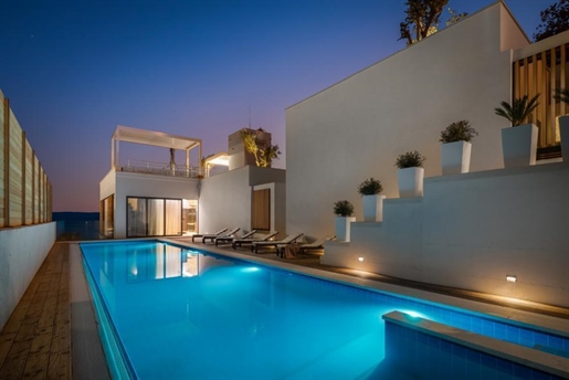 Beautiful luxury villa with wellness, swimming pool, elevator, spacious terraces and fantastic view