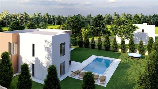 Moderne Villa im Bau in der Umgebung von Poreč