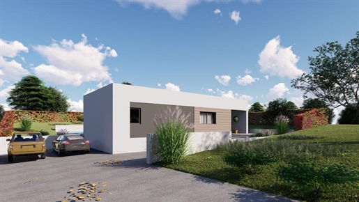 Neue moderne Villa im Bau in der Gegend von Labin