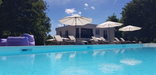 Modern villa in Žminj valleys of Istria, on land plot 5204 sq.m.