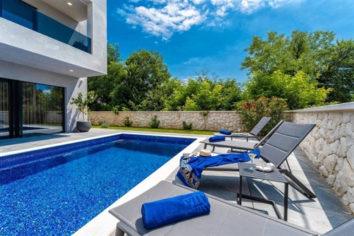 New modern villa for sale in Privlaka - Miss Dalmatia 2023!