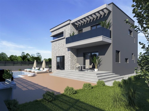 Luxury villa under construction in Tribunj just 200 meters from the sea